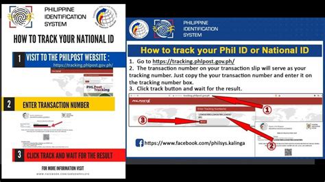 dps national id|PHLPost Tracking National ID, How to .